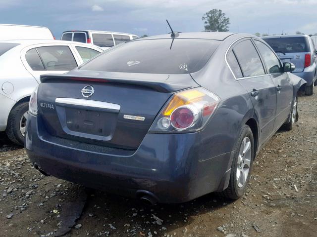 1N4CL21E08C277869 - 2008 NISSAN ALTIMA HYB BLUE photo 4