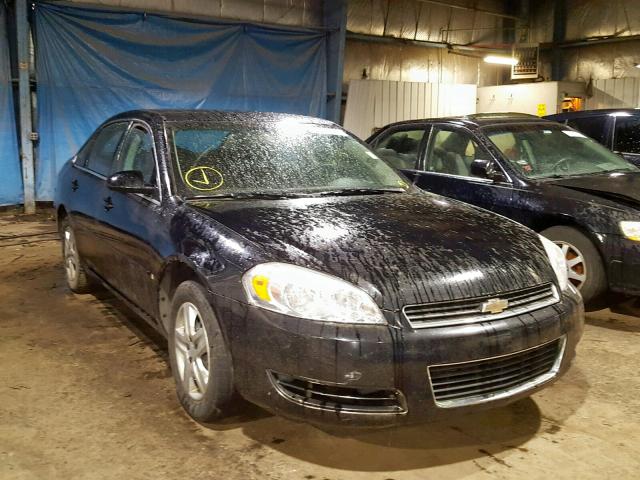 2G1WB58K779227654 - 2007 CHEVROLET IMPALA LS BLACK photo 1