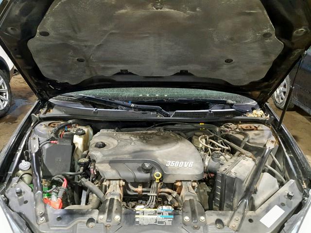 2G1WB58K779227654 - 2007 CHEVROLET IMPALA LS BLACK photo 7