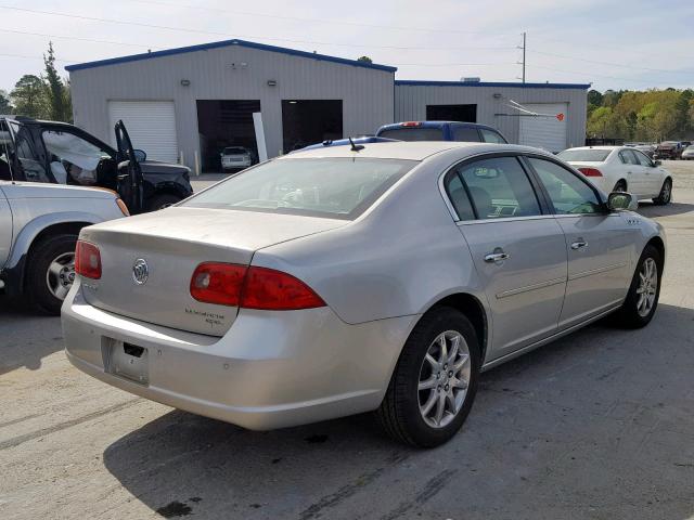 1G4HD57266U225547 - 2006 BUICK LUCERNE CX SILVER photo 4