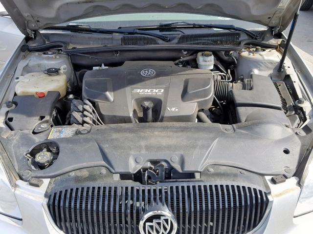 1G4HD57266U225547 - 2006 BUICK LUCERNE CX SILVER photo 7