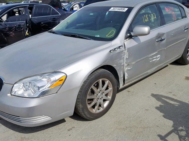 1G4HD57266U225547 - 2006 BUICK LUCERNE CX SILVER photo 9