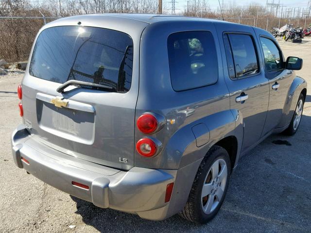 3GNDA13D46S624413 - 2006 CHEVROLET HHR LS Gris foto 4