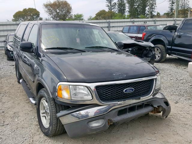 1FTRX17L23NB65788 - 2003 FORD F150 BLACK photo 1