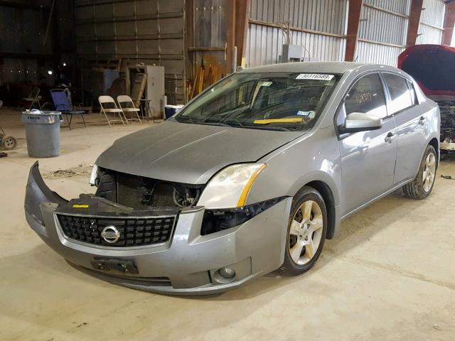 3N1AB61E68L697560 - 2008 NISSAN SENTRA 2.0 GRAY photo 2