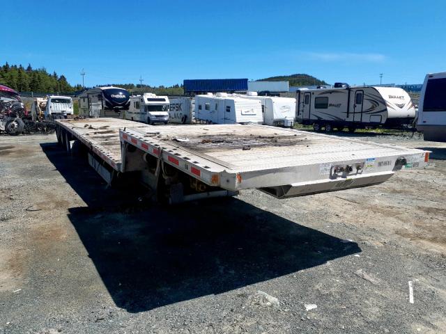 13N253301G1573710 - 2016 FONTAINE FLATBED TR SILVER photo 1