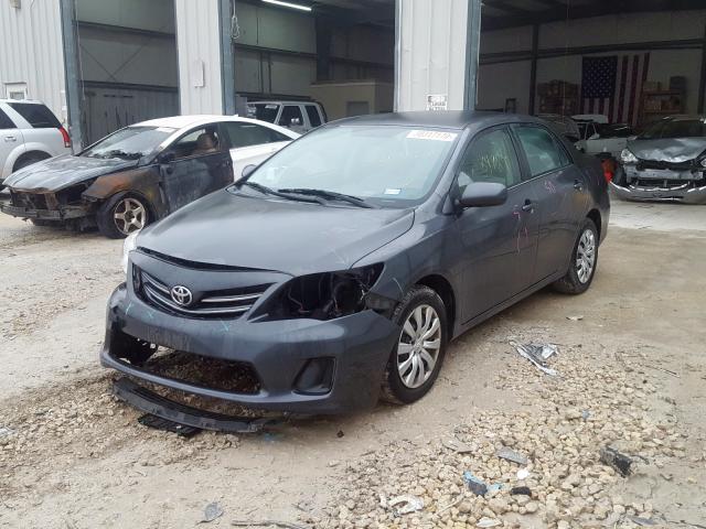 2T1BU4EE7DC972201 - 2013 TOYOTA COROLLA BASE  photo 2