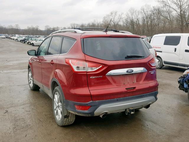 1FMCU9J97GUA94167 - 2016 FORD ESCAPE TIT RED photo 3