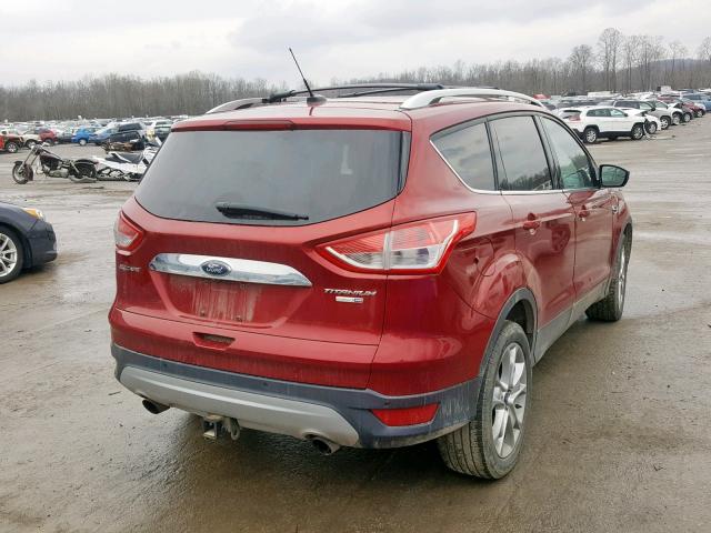 1FMCU9J97GUA94167 - 2016 FORD ESCAPE TIT RED photo 4