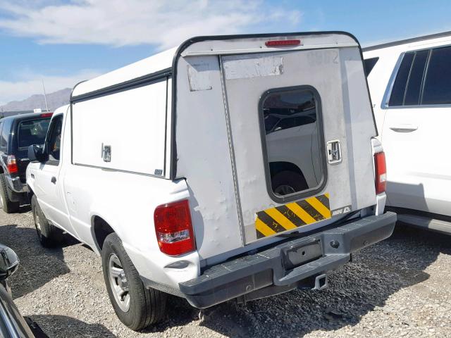 1FTKR1AD9BPA60116 - 2011 FORD RANGER WHITE photo 3