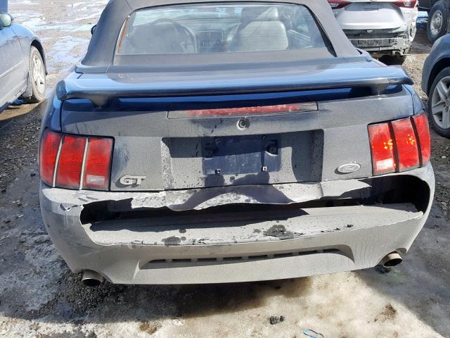 1FAFP45X42F148659 - 2002 FORD MUSTANG GT BLUE photo 9