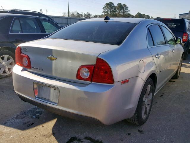 1G1ZC5EU3CF330202 - 2012 CHEVROLET MALIBU 1LT 银色 照片 4
