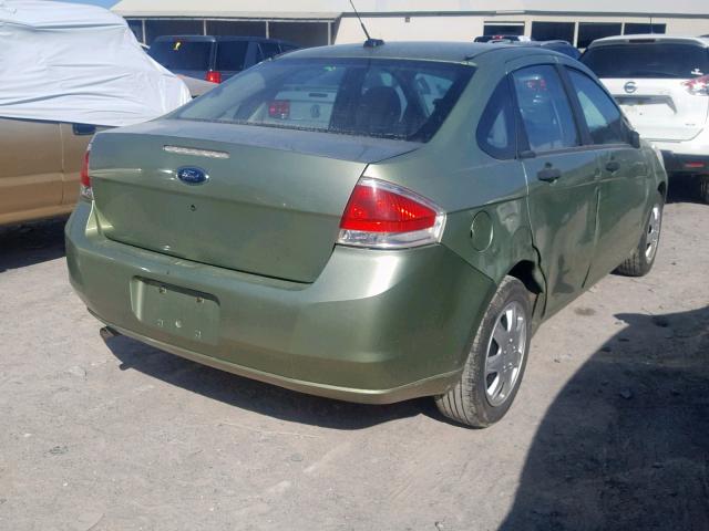 1FAHP34N18W177564 - 2008 FORD FOCUS S/SE GREEN photo 4