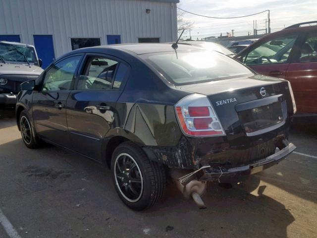 3N1AB61EX9L693545 - 2009 NISSAN SENTRA 2.0 BLACK photo 3