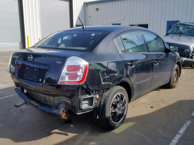 3N1AB61EX9L693545 - 2009 NISSAN SENTRA 2.0 BLACK photo 4