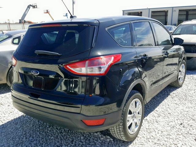 1FMCU0F75EUD24305 - 2014 FORD ESCAPE S BLACK photo 4