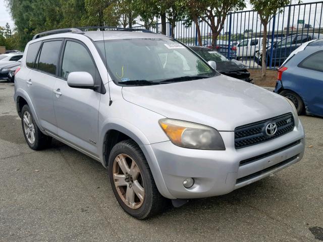 JTMBK32V675017783 - 2007 TOYOTA RAV4 SPORT SILVER photo 1