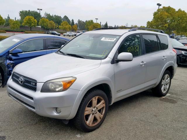 JTMBK32V675017783 - 2007 TOYOTA RAV4 SPORT SILVER photo 2