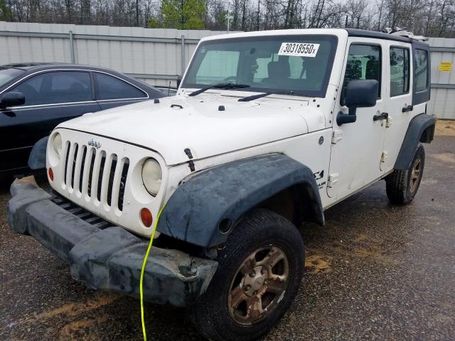 1J4GZ39179L729166 - 2009 JEEP WRANGLER UNLIMITED X  photo 2