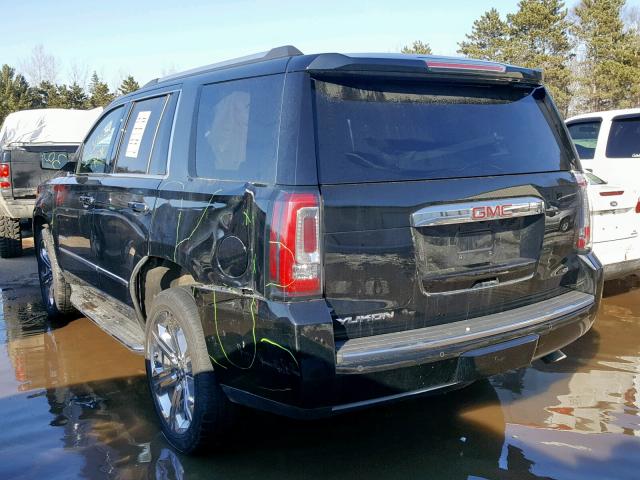 1GKS2CKJXGR400927 - 2016 GMC YUKON DENA BLACK photo 3