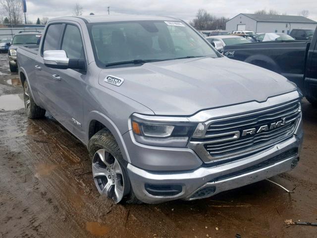 1C6SRFRT0KN723133 - 2019 RAM 1500 LARAM GRAY photo 1