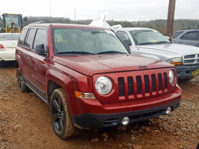 1C4NJPBA1FD106640 - 2015 JEEP PATRIOT SP RED photo 1