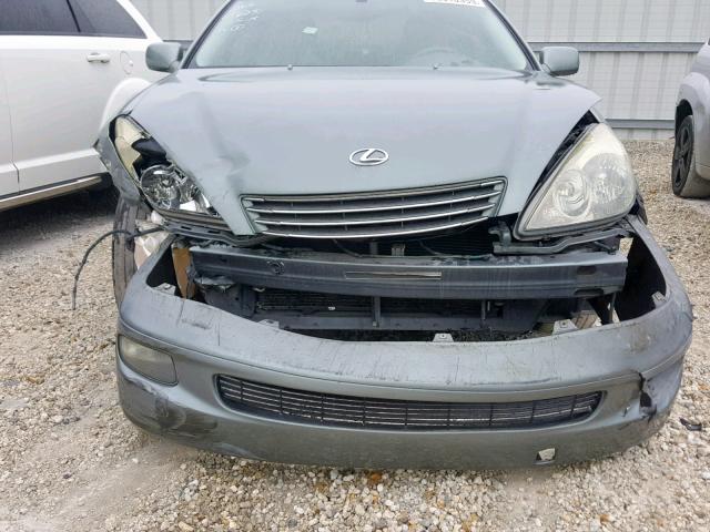 JTHBF30G530148542 - 2003 LEXUS ES 300 GREEN photo 9