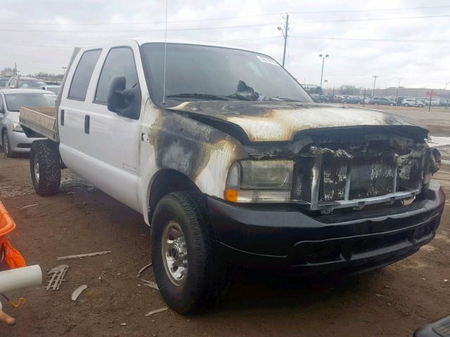 1FTSW31P24EC42673 - 2004 FORD F350 SRW S WHITE photo 1