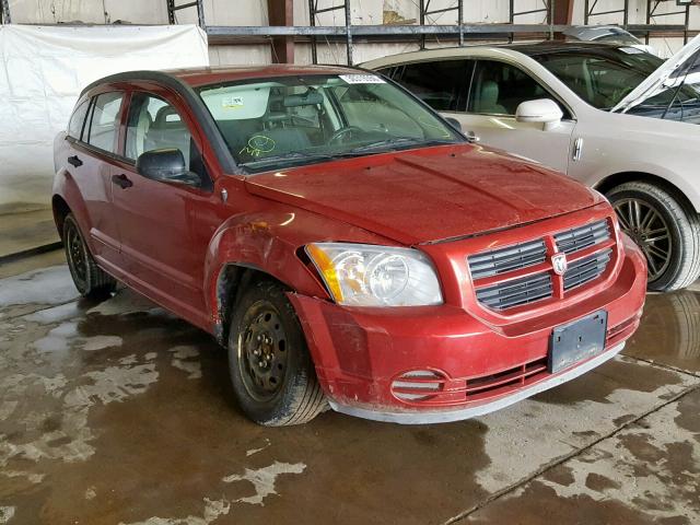 1B3HB28B47D576872 - 2007 DODGE CALIBER RED photo 1