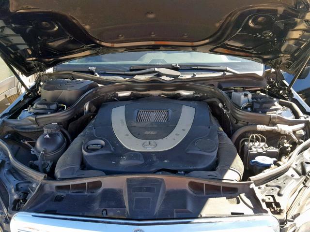 WDDHF7CB3BA395463 - 2011 MERCEDES-BENZ E 550 BLACK photo 7