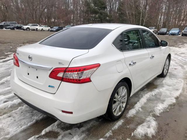 3N1AB7AP5DL774582 - 2013 NISSAN SENTRA S WHITE photo 6