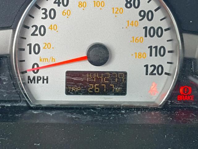 1G8AV15B36Z176156 - 2006 SATURN ION LEVEL BLACK photo 8