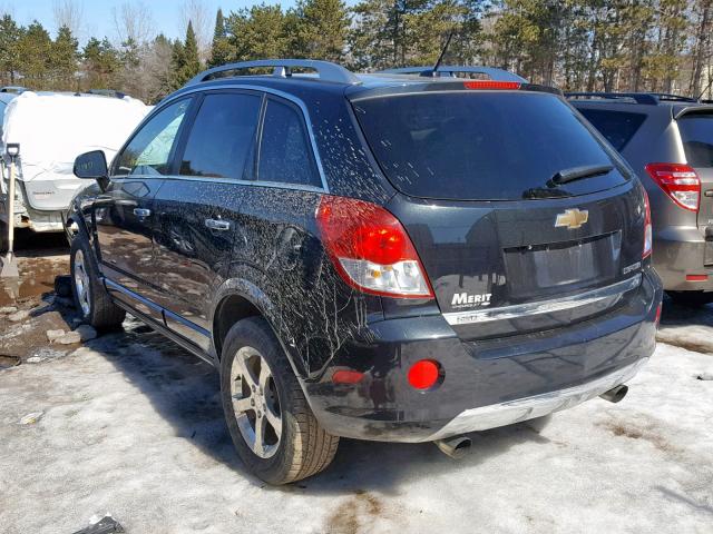 3GNFL4E57CS607420 - 2012 CHEVROLET CAPTIVA SP BLACK photo 3