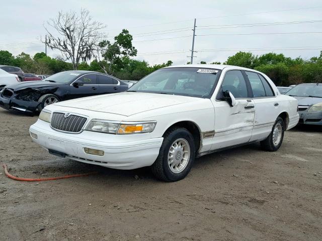 2MELM75W2TX695089 - 1996 MERCURY GRAND MARQ WHITE photo 2