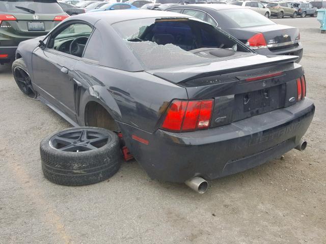 1FAFP42X9YF181105 - 2000 FORD MUSTANG GT BLACK photo 3