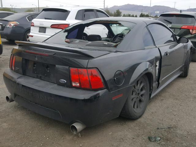 1FAFP42X9YF181105 - 2000 FORD MUSTANG GT BLACK photo 4