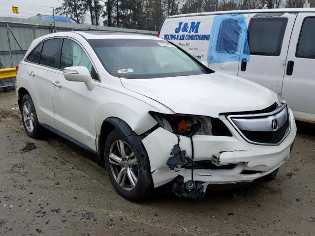 5J8TB3H59DL003459 - 2013 ACURA RDX TECHNO WHITE photo 1