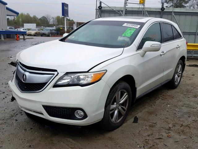 5J8TB3H59DL003459 - 2013 ACURA RDX TECHNO WHITE photo 2