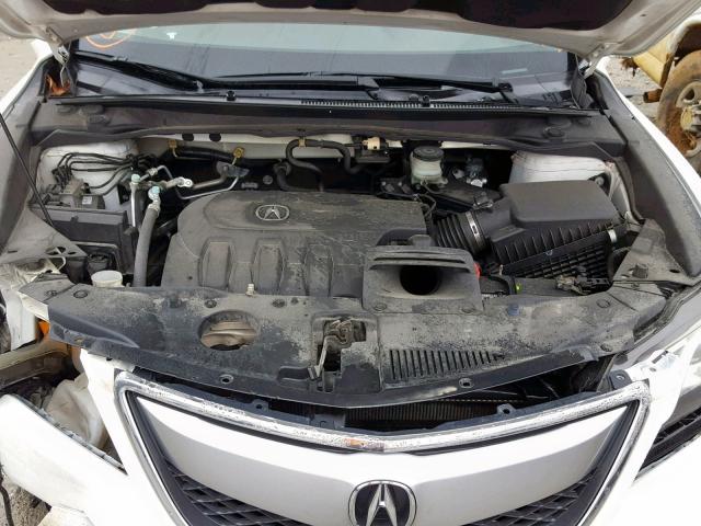 5J8TB3H59DL003459 - 2013 ACURA RDX TECHNO WHITE photo 7