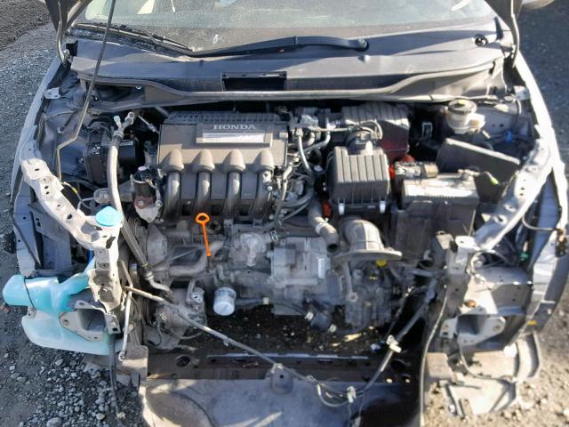 JHMZE2H7XAS002963 - 2010 HONDA INSIGHT EX GRAY photo 7