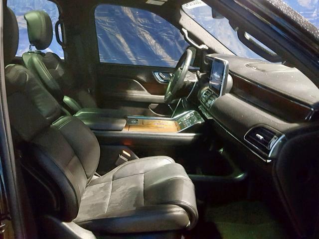 5LMJJ2JT7JEL07555 - 2018 LINCOLN NAVIGATOR BLACK photo 5