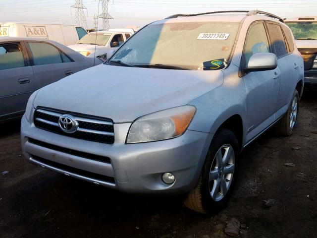 JTMBD31V975092991 - 2007 TOYOTA RAV4 LIMIT SILVER photo 2