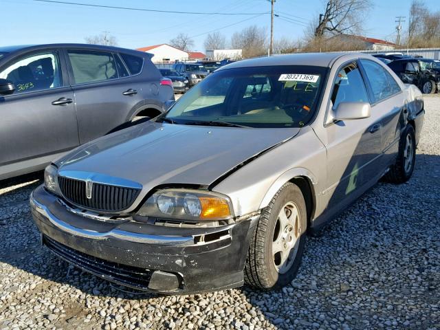 1LNHM86S5YY855803 - 2000 LINCOLN LS BEIGE photo 2