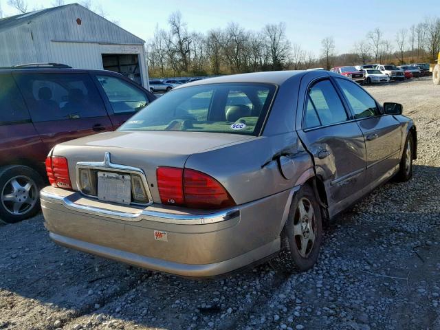 1LNHM86S5YY855803 - 2000 LINCOLN LS BEIGE photo 4