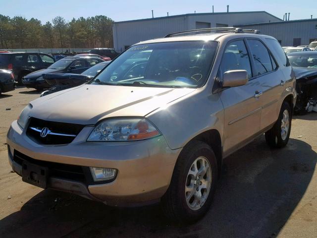 2HNYD18842H511159 - 2002 ACURA MDX TOURIN TAN photo 2