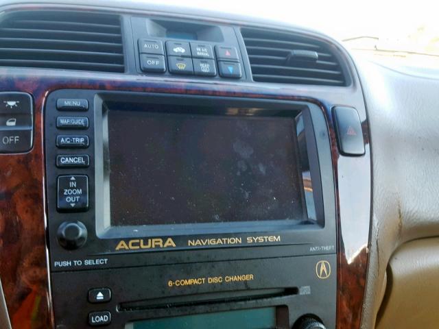 2HNYD18842H511159 - 2002 ACURA MDX TOURIN TAN photo 9