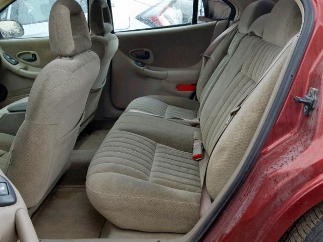 1G2WK52JXYF332564 - 2000 PONTIAC GRAND PRIX BURGUNDY photo 6