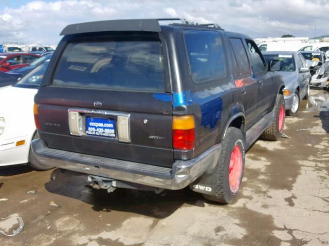 JT3VN39W5P0099817 - 1993 TOYOTA 4RUNNER VN BLUE photo 4