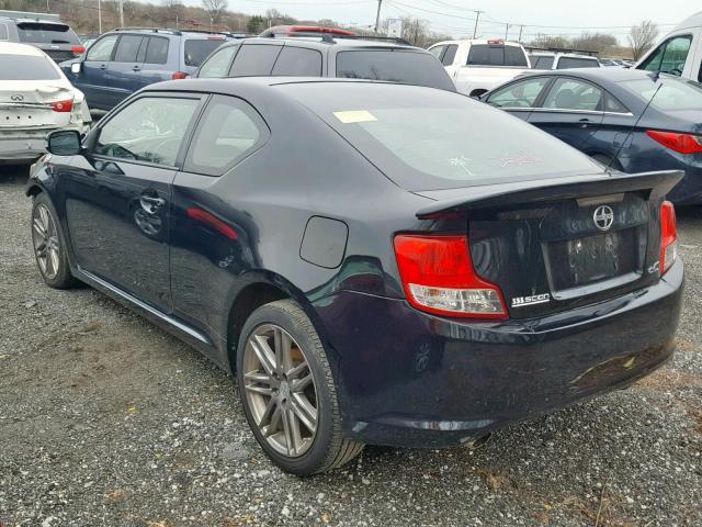 JTKJF5C76C3027997 - 2012 TOYOTA SCION TC BLACK photo 3