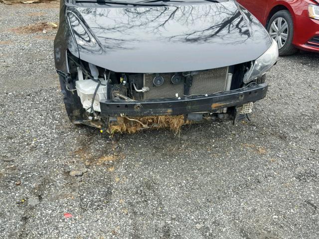 JTKJF5C76C3027997 - 2012 TOYOTA SCION TC BLACK photo 9